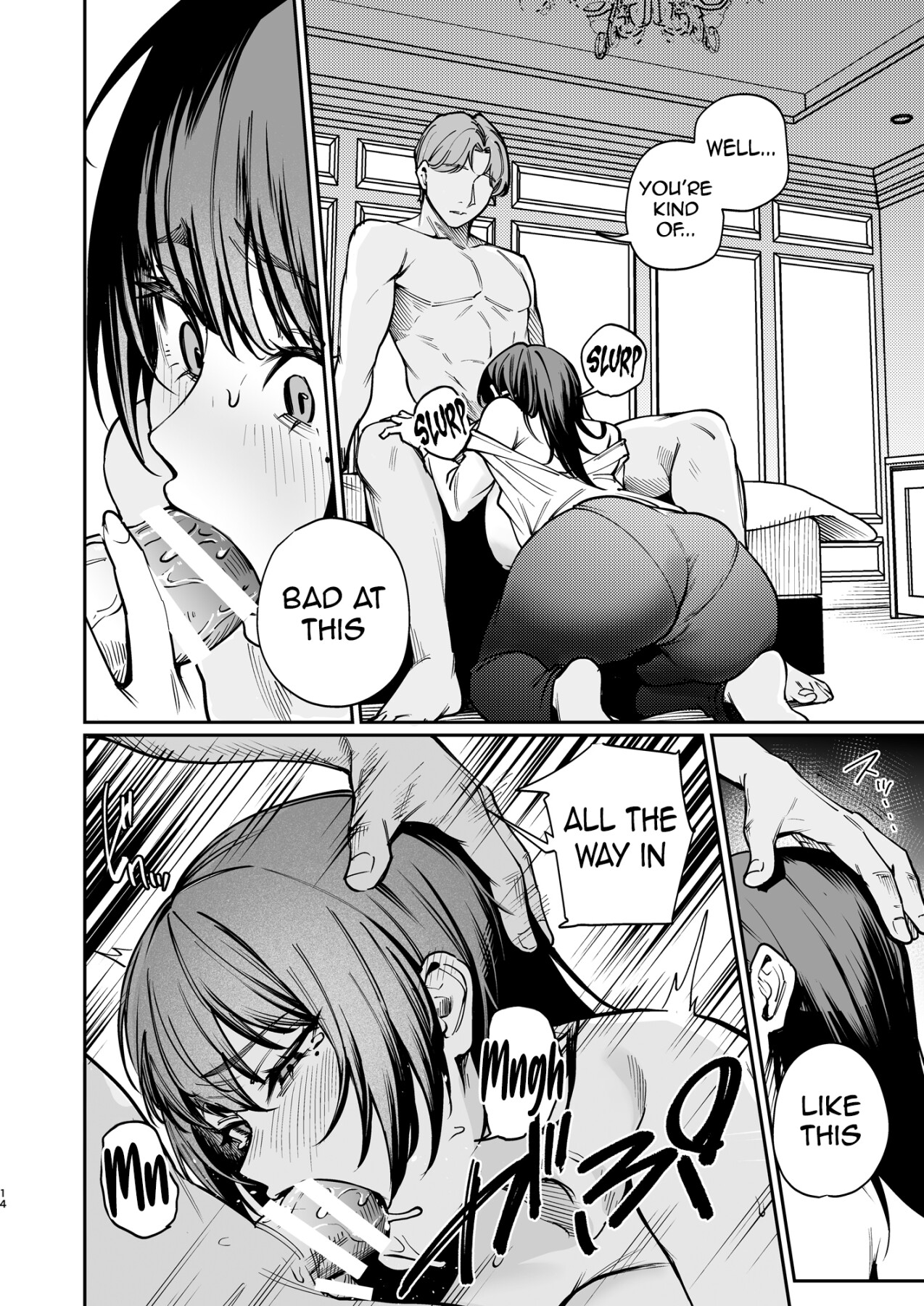 Hentai Manga Comic-I'll take it off for my boyfriend.-Read-13